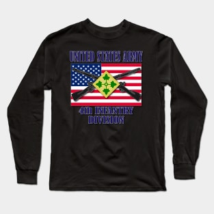 4th Infantry Division Long Sleeve T-Shirt